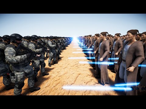 Modern Soldiers vs 1,000,000 Jedi — UEBS 2