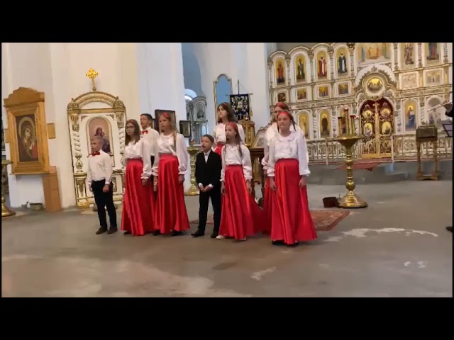 Пасхальный концерт-2021. Часть 2. В ней прозвучало музыкальное произведение, появление которого датируется X-XI веками. Монтаж видео Людмилы Никифоровой