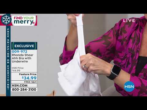 Rhonda Shear – Ahh-BH mit Bügel im 2er-Pack