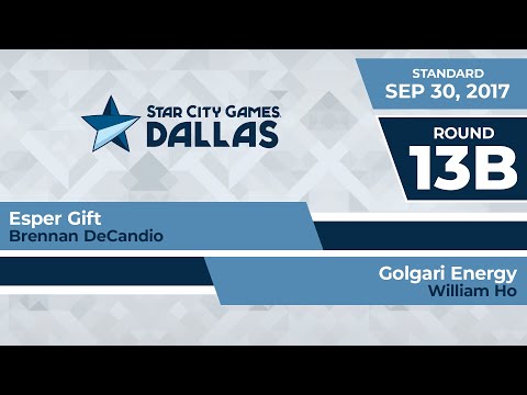 SCGDFW: Round 13b - Brennan DeCandio vs William Ho | Standard