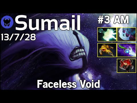 Sumail [EG] plays Faceless Void!!! Dota 2 7.22