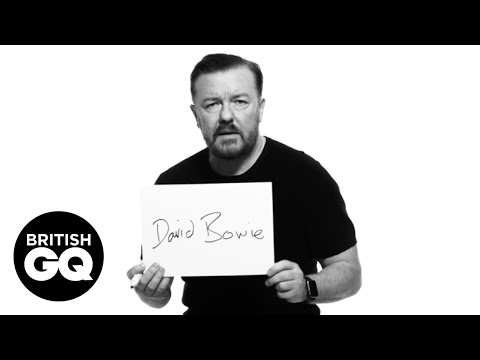 Ricky Gervais on his hero David Bowie | British GQ