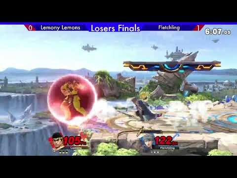 Smash at UC Davis #5 Losers Finals - Lemony Lemons (Ken/Ryu) Vs. Fletchling (Robin)