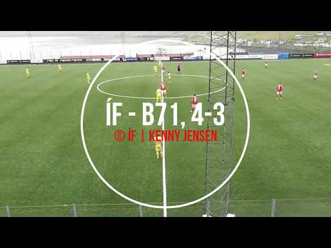 1. deild / 10. umfar, ÍF - B71, 4-3