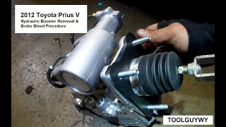 2012 Toyota Prius V Hydraulic Booster DIY