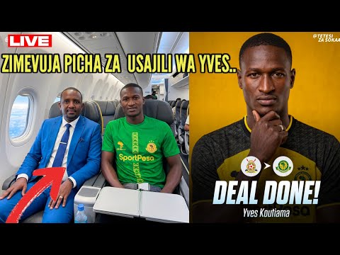 #live USAJILI WA YVES KOUTIAMA NAMBA 9 MPYA YANGA WATIKISA AFRIKA! REKODI ZAKE NI MAYELE MTUPU?...