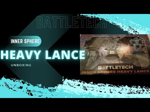Battletech - Inner Sphere HEAVY LANCE Unboxing