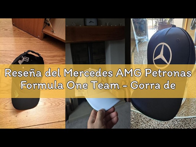 Vídeo relacionado con Mercedes AMG Petronas Formula One Team - Camiseta del Equipo 2023, Blanco, L