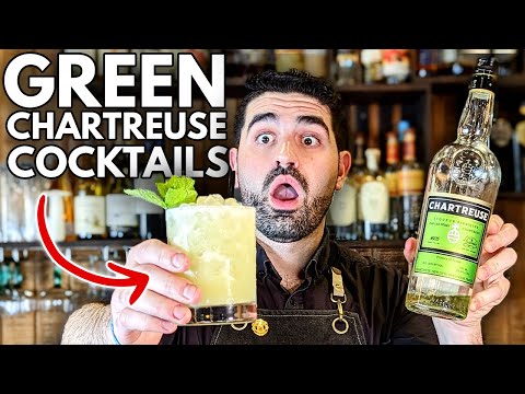 3 DELICIOUS Green Chartreuse Cocktails You NEED to try!