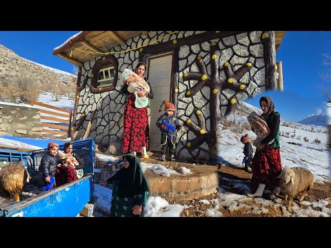 From Fear to Hope ❄️ A Mother and Her Child Return to the Mountain Shelter
