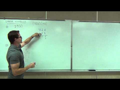 Prealgebra Lecture 1.5 Part 2