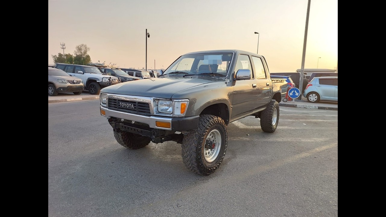 تويوتا هيلوكس 1989 TOYOTA HILUX PICK UP RHD DIESEL MANUAL(PM13672) video