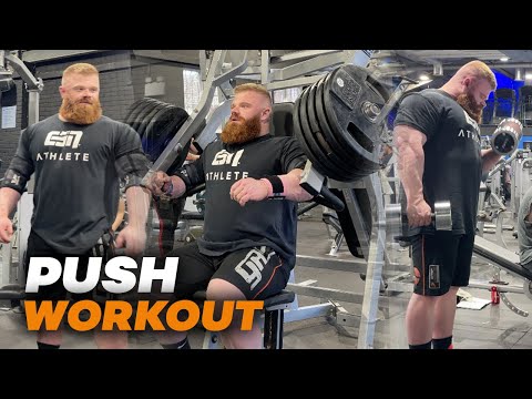 CURRENT STACK + EPIC PUSH DAY | 283LBS