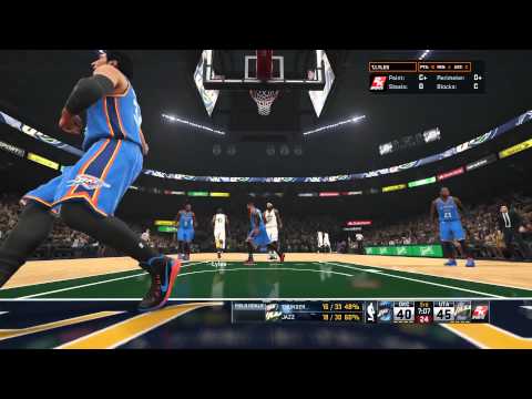 NBA 2K15 PS4 Jazz MyGM Ep. 17 - New Players First Game!
