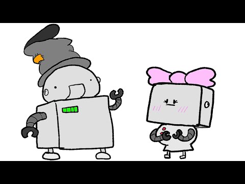 Little robot sings a little love song!