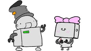 Cover art for Little robot sings a little love song