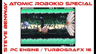 Atomic Robo-Kid Special on PC Engine / Turbografx 16