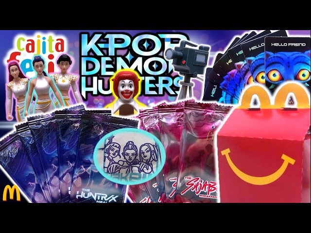 Vídeo relacionado con SSKHE K-KPop D-Demon H-Hunters Lote de 5 Colgantes DIY Colección Oficial de K-Pop Cazademonios para Regalos y Coleccionismo