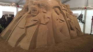 bibione presepe di sabbia inverno 2017