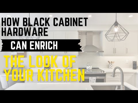 Black Knobs For Kitchen Cabinets