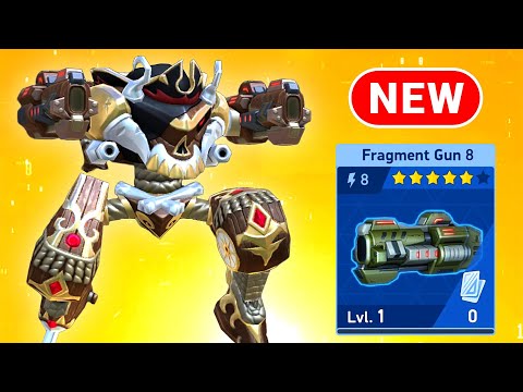 New Weapon Fragment Gun 8 - Tengu & Killshot - Mech Arena