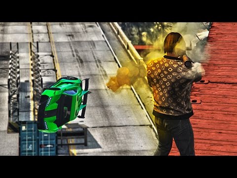 POGODIO SAM GA BAZUKOM ! Grand Theft Auto V - Lude Trke w/Cale