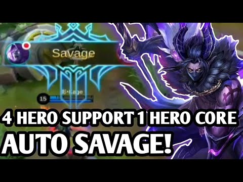 Moskov Savage | 4 Support 1 Core In One team |Moskov Gameplay