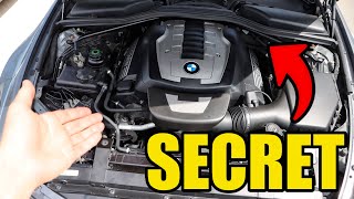 HOW TO CLEAR THE WATER DRAINS ON A BMW