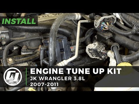 2007-2011 Jeep Wrangler JK Install: Engine Tune Up Kit with NGK V-Power Spark Plugs