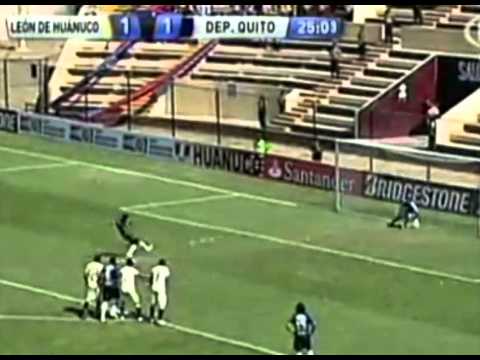 Entérate Ecuador: León de Huánuco 2 - Dep Quito 3 / Copa Sudamericana