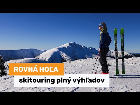 Rovná hoľa a Bocianské sedlo - skitouring v Nízkych Tatrách