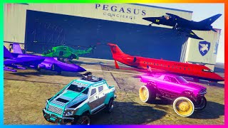 GTA 5 NEEDS Custom Pegasus Vehicle Upgrading, Selling + Storing & How It Could Work In GTA Online!