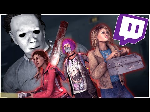 SCARING TWITCH STREAMERS W/ SCRATCHED MIRROR | Dead By Daylight