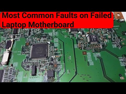 Laptop motherboard components names functions explained