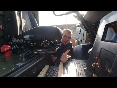 Unimog Camper E007 - Installing Discovery Seats in the Unimog - Part 1