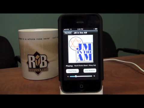 iPhone Jewish Radio App