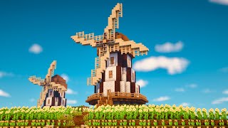 Minecraft | How to Build a Windmill | Tutorial