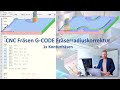 Lehrgang CNC Fräsen Kostenlose Software PAL G Code G41 G42 Fräserradiuskorrektur Video 6