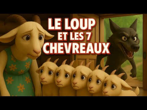 Le Loup et les 7 Chevreaux 🐺🐐 | Conte pour Enfants en Français | Histoire Animée