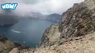 preview picture of video 'Тянчи - небесное озеро. Национальный парк Чанбайшань, Китай'