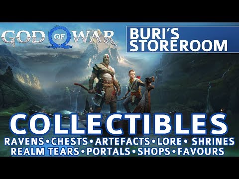 God of War - Buri's Storeroom All Collectible Locations (Ravens, Chests, Artefacts, Shrines) - 100%