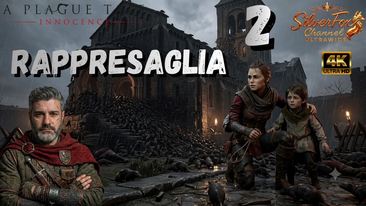 A PLAGUE TALE INNOCENCE - 02 - RAPPRESAGLIA - GAMEPLAY ITA - PC - PS5 - ULTRAWIDE - 21:9 - 4K
