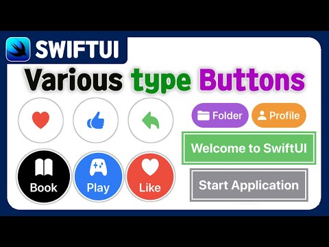 [SwiftUI] Make Buttons (2) - Various types using Image system name. only coding