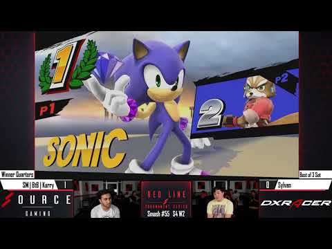 Red Line Smash 55 - SM | BtB | Kurry (Sonic) Vs. Sylvan (Fox)