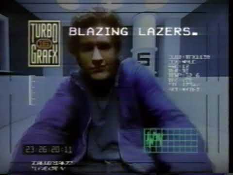 1989 Turbo Grafx 16 Blazing Lazers Commercial