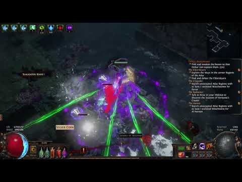 Chaos Spellslinger first attempt - Path of Exile