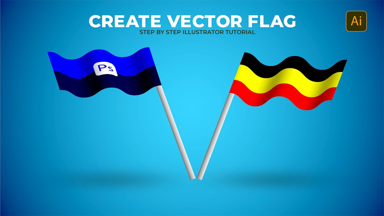 How To Create Vector Flags In Illustrator