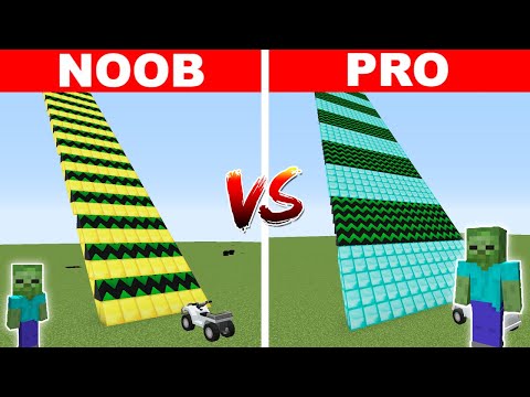 NOOB VS PRO DEV RAMPA YAPMAK 😱 - Minecraft