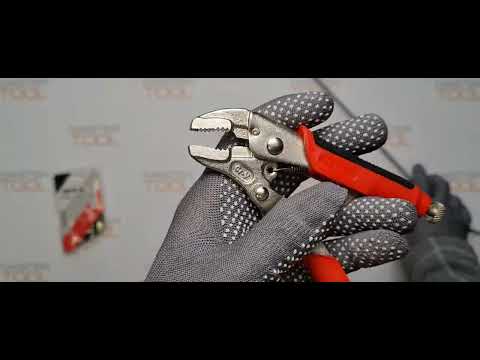 Кліщі затискні YATO 140 мм, Cr-V, нековзаюча ручка [6/48]