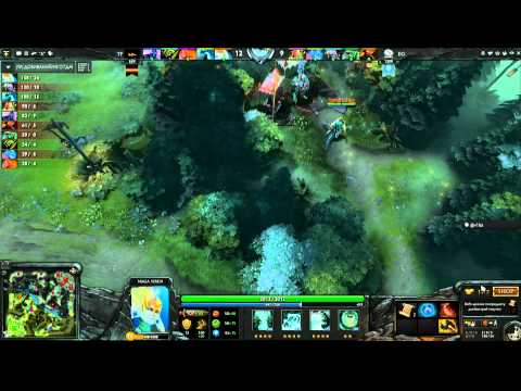 TF vs EG - Loser Bracket Quarter Finals - The International - Russian Commentary